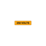 250 Volts Label (V250-)