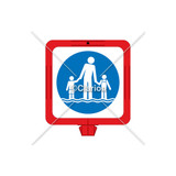 Watch Your Children Sign (WSS1602-34f) )