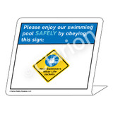 Placard/Non-Swimmers Wear Life Jackets Sign (WSS1705-35g-e) )