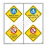 Watch Your Children Sign (WSS2212-51b-esm) )
