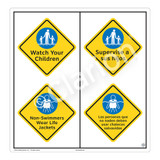 Watch Your Children Sign (WSS2213-51b-esm) )