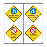 Watch Your Children Sign (WSS2214-51b-esm) )