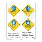 Watch Your Children Sign (WSS2263-53b-esm) )