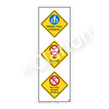 Watch Your Children Sign (WSS2320-54b-e) )