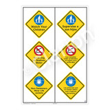 Watch Your Children Sign (WSS2321-55b-esm) )