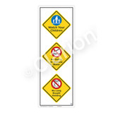 Watch Your Children Sign (WSS2322-54b-e) )