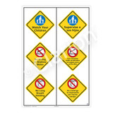 Watch Your Children Sign (WSS2322-55b-esm) )