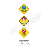 Watch Your Children Sign (WSS2370-56b-e) )