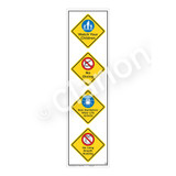 Watch Your Children Sign (WSS2413-58b-e) )