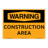 Warning/Construction Area Sign (OS1022WH-)