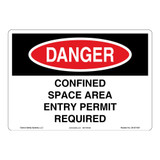 Danger/Confined Space Sign (OS1071DH-)