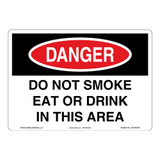 Danger/Do Not Smoke Sign (OS1081DH-)