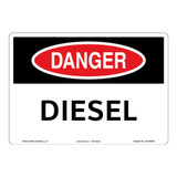 Danger/Diesel Sign (OS1085DH-)