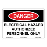 Danger/Electrical Hazard Sign (OS1087DH-)