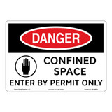 Danger/Confined Space Sign (OS1088DH-)