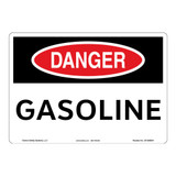 Danger/Gasoline Sign (OS1089DH-)