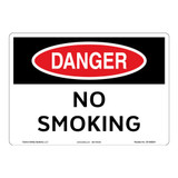 Danger/No Smoking Sign (OS1092DH-)