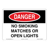 Danger/No Smoking Sign (OS1095DH-)