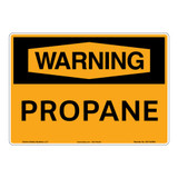 Warning/Propane Sign (OS1153WH-)