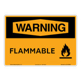Warning/Flammable Sign (OS1168WH-)