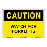 Caution/Watch for Forklifts Sign (OS1197CH-)