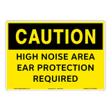 Caution/High Noise Area Sign (OS1198CH-)