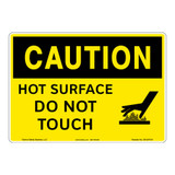 Caution/Hot Surface Sign (OS1207CH-)
