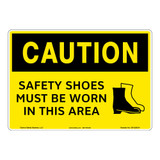 Caution/Safety Shoes Sign (OS1229CH-)