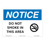 Notice/Do Not Smoke Sign (OS1258NH-)