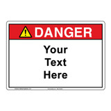 Custom Danger Sign