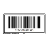 Custom ITF-14 Barcode Label