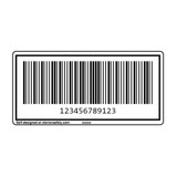 Custom MSI Barcode Label