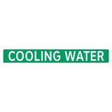 COOLING WATER Pipe Marker (PS-PB4G)