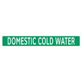 DOMESTIC COLD WATER Pipe Marker (PS-PB7G)
