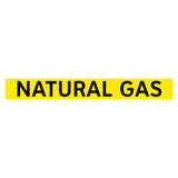 NATURAL GAS Pipe Marker (PS-PE2Y)
