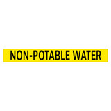NON-POTABLE WATER Pipe Marker (PS-PE4Y)