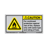 Caution/For Continued Protection (21223-07)