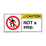 Caution/Not A Step (H5080-470CH)