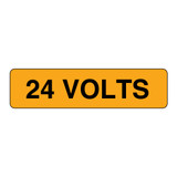 24 Volts Label (V024-)