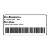 Custom Variable Data Label