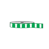 Arrow Banding Tape 1" x 30yd White on Green (ABT-1-WG)