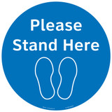 Please Stand Here (FM101-BMPF4E)