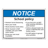 Notice/School Policy (F1391-)
