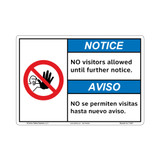 Notice/No Visitors Allowed (F1397-)
