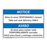 Notice/Dine In Area (FL1132-)