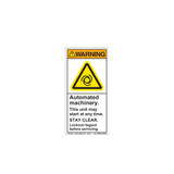 Warning/Automated Machinery (H6045-GCWVPJ)