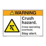Warning/Crush Hazard Floor Markers (FM116-)
