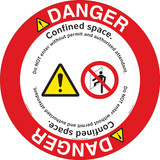 Danger/Confined Space Floor Marker (FM111-)