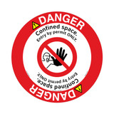 Danger/Confined Space Floor Marker (FM113-)