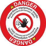 Danger/Hazardous Equipment Floor Marker (FM147-)